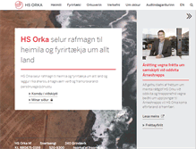 Tablet Screenshot of hsorka.is